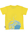 Coq en Pâte T-Shirt Polpo, Giallo - 100% Cotone Bio T-shirt