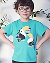 Coq en Pâte T-shirt Tucano - Blu - 100% Cotone Bio T-shirt