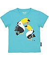 Coq en Pâte T-shirt Tucano - Blu - 100% Cotone Bio T-shirt