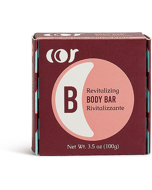 Cor Body Bar Rivitalizzante - per Tutti i Tipi di Pelle - 100g Bagno Doccia Shampoo