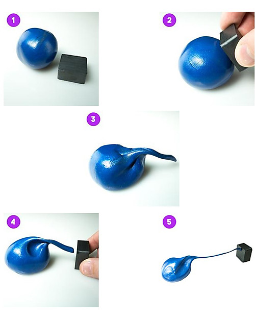 Crazy Aaron Pasta Magica Gold Rush Magnetic, Magnete Incluso! - Divertente e Sicuro Giochi Creativi