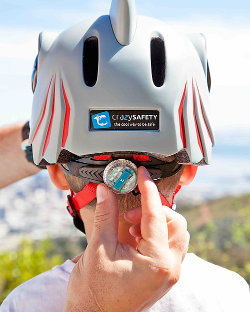Crazy Safety Casco Bicicletta Bambino, Tigre Verde - Colorato, Leggero e Indistruttibile! Caschi Bici