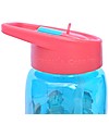 Crocodile Creek Borraccia per Bambini in Tritan 500 ml, Spazio - Riciclabile e sicura! Borracce non Termiche