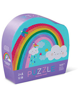 Crocodile Creek Mini-Puzzle, Arcobaleno - 12 pezzi! Giochi da Tavolo