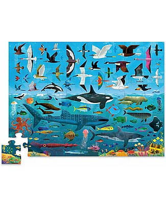 Crocodile Creek Puzzle 48 Pezzi Sopra e Sotto - Mare e Cielo Adesivi Da Parete