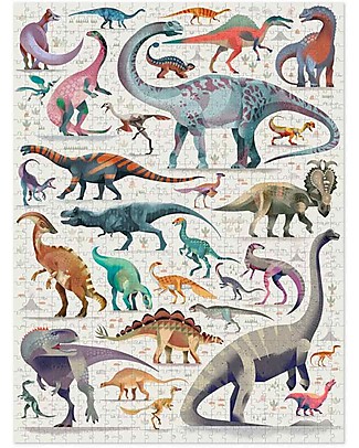 Crocodile Creek Puzzle 750 Pezzi - Il Mondo dei Dinosauri Puzzle