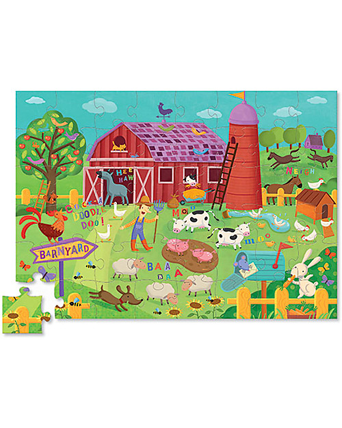 Crocodile Creek Puzzle L’Aia e i suoi Animali, 48 pezzi! Puzzle