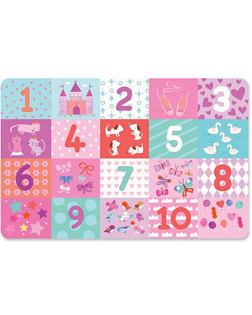 Crocodile Creek Tovaglietta Pappa 2-in-1, Sweet Dreams - 28 x 43,5 cm Tovagliette_