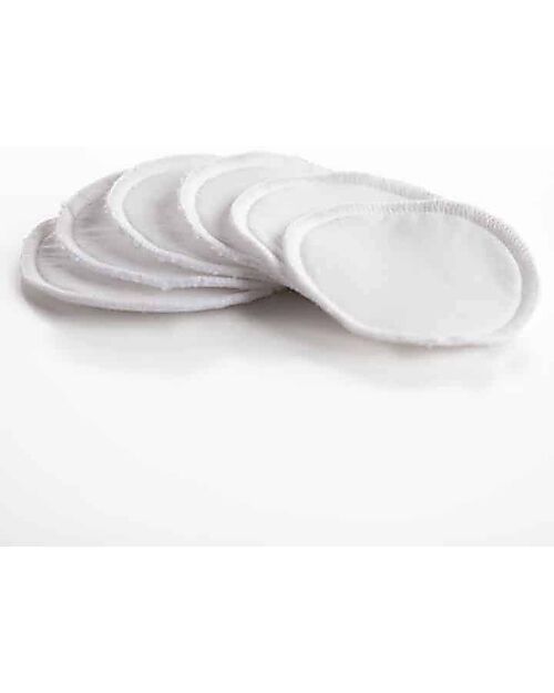 Culla di Teby Coppette Assorbilatte Lavabili - Certificato Oeko Tex - 6 Pezzi Coppette Assorbilatte