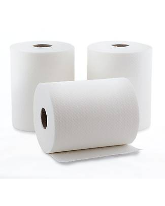Culla di Teby Inserti per Pannolini Lavabili - Rotolo da 100 Veli Salviette Bimbo