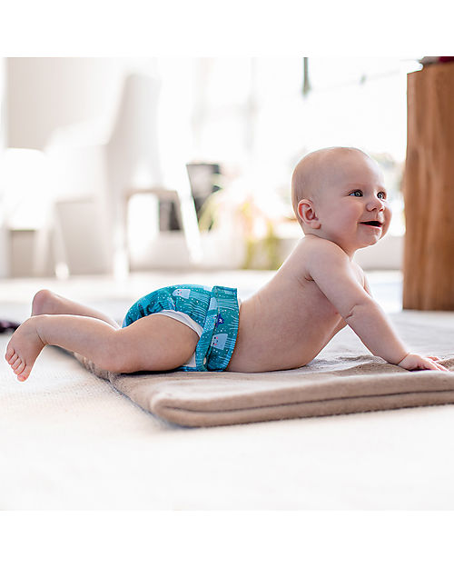 Culla di Teby Mutandina Bio - Jellyfish - Pannolino Lavabile Pannolini Lavabili