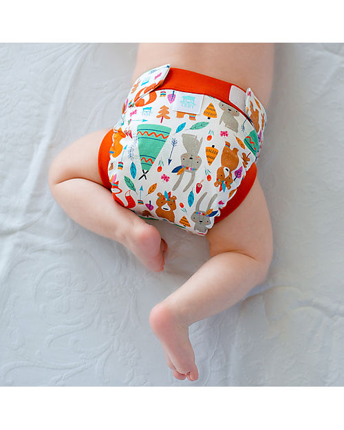 Culla di Teby Mutandina Bio Our Tepee Pannolino Lavabile