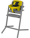 Cybex Baby Set 2 Seduta + Cinture - Canary Yellow - per Seggiolone Lemo Seggioloni Pappa
