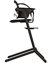 Cybex Baby Set 2 Seduta + Cinture - Infinity Black - per Seggiolone Lemo Seggioloni Pappa
