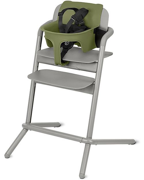 Cybex Baby Set 2 Seduta + Cinture - Outback Green - per Seggiolone Lemo Seggioloni Pappa