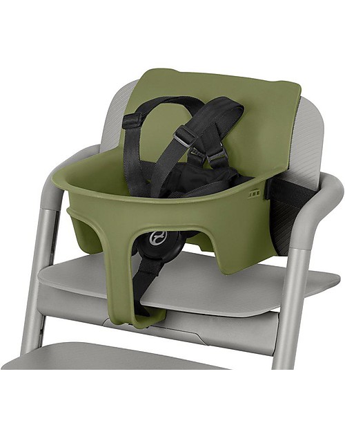Cybex Baby Set 2 Seduta + Cinture - Outback Green - per Seggiolone Lemo Seggioloni Pappa
