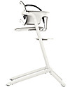 Cybex Baby Set 2 Seduta + Cinture - Porcelaine white - per Seggiolone Lemo Seggioloni Pappa