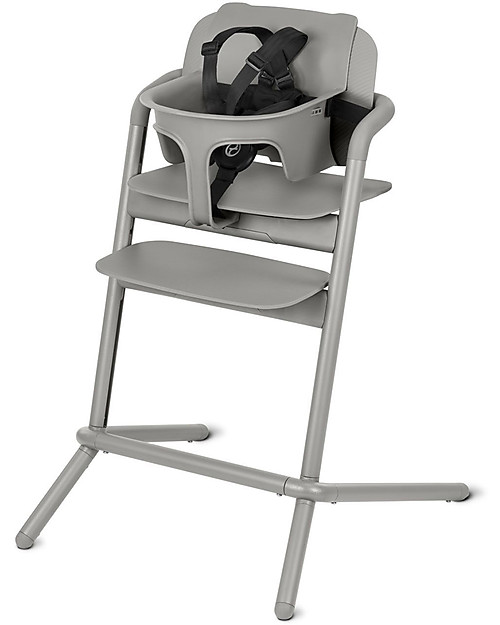 Cybex Baby Set 2 Seduta + Cinture - Storm Grey - per Seggiolone Lemo Seggioloni Pappa