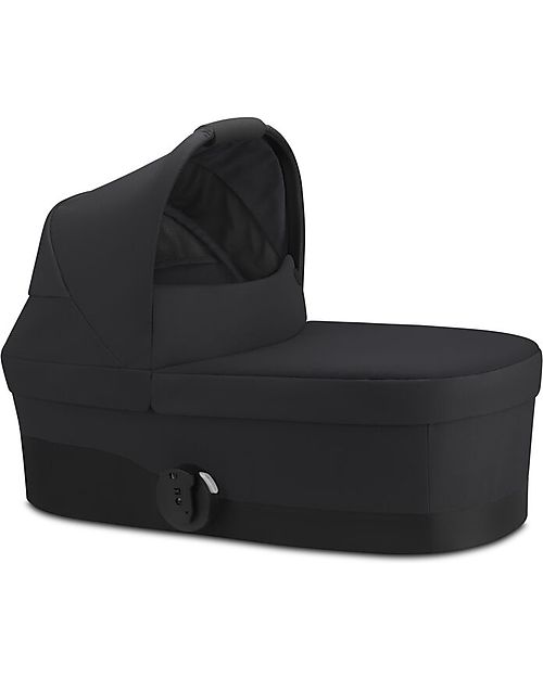 Cybex Bailos S Basic 3 in 1 - Deep Black - Passeggino Balios S Lux + Navicella S + Seggiolino Auto Aton B2 i-Size + CS Adattatore Passeggini Trio e Duo