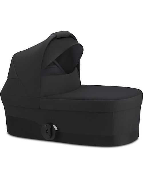 Cybex Bailos S Basic 3 in 1 - Deep Black - Passeggino Balios S Lux + Navicella S + Seggiolino Auto Aton B2 i-Size + CS Adattatore Passeggini Trio e Duo