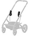 Cybex Bailos S Basic 3 in 1 - Deep Black - Passeggino Balios S Lux + Navicella S + Seggiolino Auto Aton B2 i-Size + CS Adattatore Passeggini Trio e Duo
