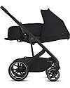 Cybex Bailos S Basic 3 in 1 - Deep Black - Passeggino Balios S Lux + Navicella S + Seggiolino Auto Aton B2 i-Size + CS Adattatore Passeggini Trio e Duo