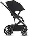 Cybex Bailos S Basic 3 in 1 - Deep Black - Passeggino Balios S Lux + Navicella S + Seggiolino Auto Aton B2 i-Size + CS Adattatore Passeggini Trio e Duo