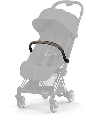 Cybex Barra Proteggibimbo per Passeggino Coya - Dark Brown - Per la sicurezza del tuo bimbo! Pedane