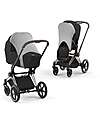 Cybex Cappottina Sun Sail - Light Grey - Protezione dai raggi! Pedane