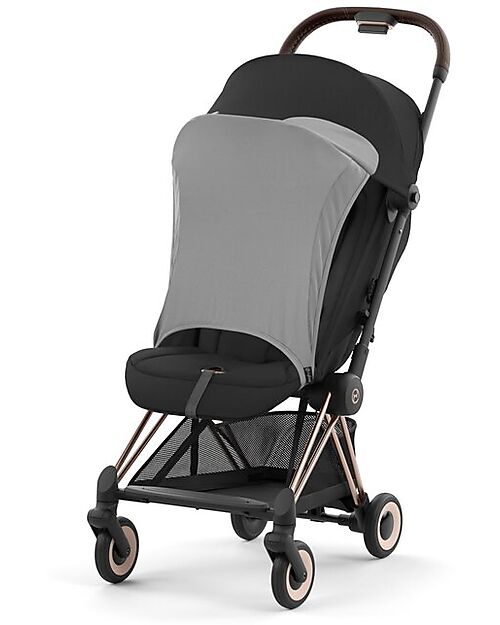 Cybex Cappottina Sun Sail - Light Grey - Protezione dai raggi! Pedane