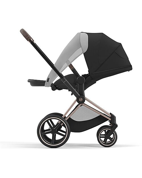 Cybex Cappottina Sun Sail - Light Grey - Protezione dai raggi! Pedane