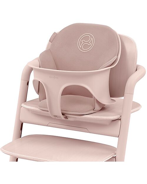 Cybex Cuscino per Seggiolone Lemo - Pearl Pink/Light Pink - Super Comfort Accessori per Seggioloni