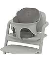 Cybex Cuscino per Seggiolone Lemo - Suede Grey/Mid Grey - Super Comfort Accessori per Seggioloni
