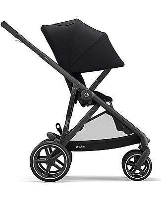 Cybex Duo Gazelle S Passeggino + Navicella - Black/Deep Black Passeggini Gemellari