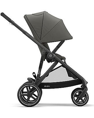 Cybex Duo Gazelle S Passeggino + Navicella - Black/Soho Grey Passeggini Gemellari