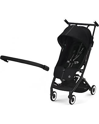 Cybex Duo Libelle - Passeggino Libelle + Barra ProteggiBimbo Omaggio - Moon Black/Black + Nero Passeggini Trio e Duo