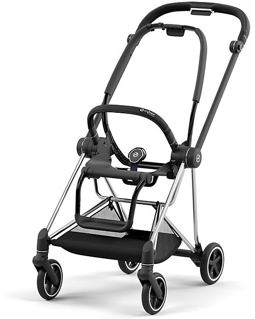 Cybex DUO Mios3 - Telaio Passeggino Chrome Black con Seat Pack e Navicella Sepia Black Passeggini Trio e Duo