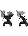 Cybex Duo Passeggino Beezy + Seggiolino Aton S2 i-Size - Lava Grey/Mid Grey Passeggini Trio e Duo