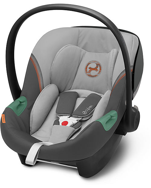 Cybex Duo Passeggino Beezy + Seggiolino Aton S2 i-Size - Lava Grey/Mid Grey Passeggini Trio e Duo