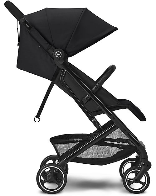 Cybex Duo Passeggino Beezy + Seggiolino Aton S2 i-Size - Moon Black/Black Passeggini Trio e Duo