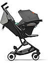 Cybex Duo Passeggino Libelle + Seggiolino Aton S2 i-Size - Lava Grey/Mid Grey Passeggini Trio e Duo