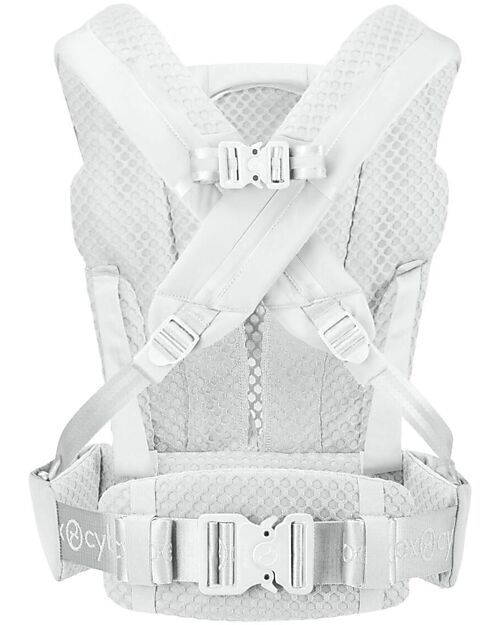 Cybex Marsupio Coya Urban Mobility - Bianco - dalla Nascita ai 15 Kg - Tessuto Mesh Comodo e Traspirabile Marsupi