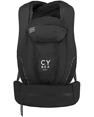 Cybex Marsupio Coya Urban Mobility - Nero - dalla Nascita ai 15 Kg - Tessuto Mesh Comodo e Traspirabile Marsupi
