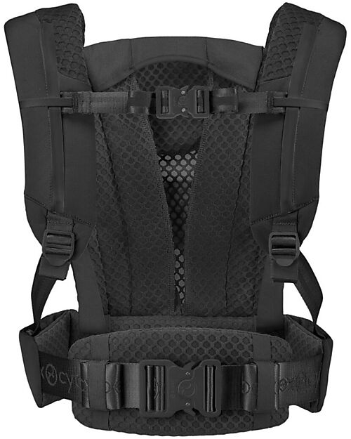 Cybex Marsupio Coya Urban Mobility - Nero - dalla Nascita ai 15 Kg - Tessuto Mesh Comodo e Traspirabile Marsupi
