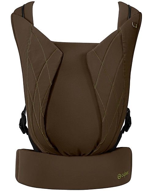 Cybex Marsupio Yema Click - Khaki Green - dalla Nascita ai 15 Kg - Sistema Aggancio e Sgancio Rapido - Ergonomia e Comfort ai Massimi Livelli! Marsupi