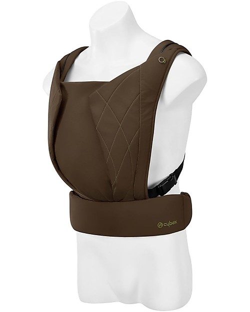 Cybex Marsupio Yema Click - Khaki Green - dalla Nascita ai 15 Kg - Sistema Aggancio e Sgancio Rapido - Ergonomia e Comfort ai Massimi Livelli! Marsupi
