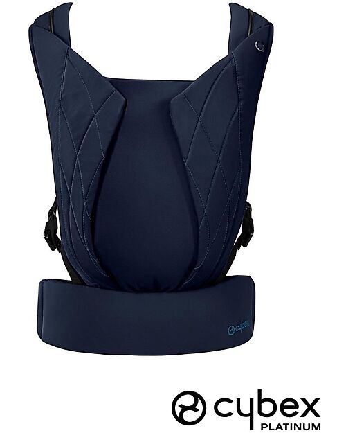 Cybex Marsupio Yema Click - Nautical Blue - dalla Nascita ai 15 Kg - Sistema Aggancio e Sgancio Rapido - Ergonomia e Comfort ai Massimi Livelli! Marsupi