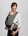 Cybex Marsupio Yema Click - Soho Grey - dalla Nascita ai 15 Kg - Sistema Aggancio e Sgancio Rapido - Ergonomia e Comfort ai Massimi Livelli! Marsupi