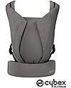 Cybex Marsupio Yema Click - Soho Grey - dalla Nascita ai 15 Kg - Sistema Aggancio e Sgancio Rapido - Ergonomia e Comfort ai Massimi Livelli! Marsupi
