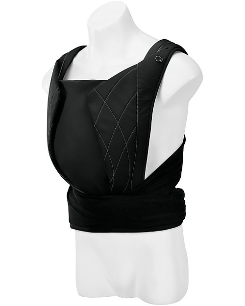 Cybex Marsupio Yema Tie - Deep Black - dalla Nascita ai 15 Kg - Ergonomia e Comfort ai Massimi Livelli! Marsupi
